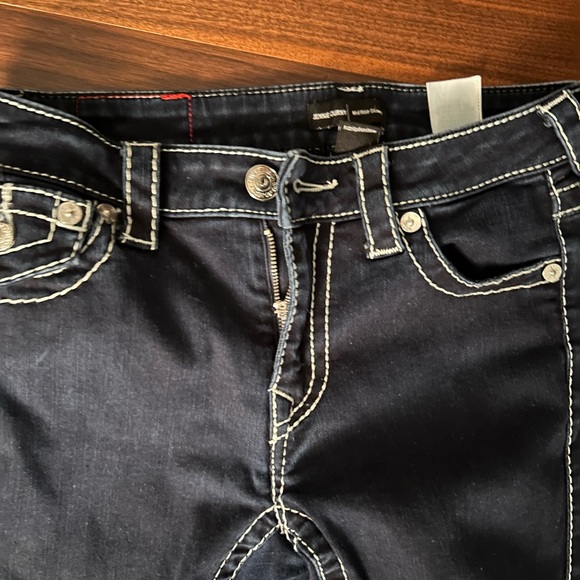 True Religion Dark Blue Skinny Jeans - Picture 3 of 3